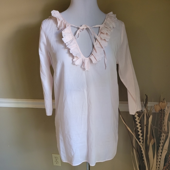 J Crew Sheer Cotton Swim Coverup - Picture 1 of 7